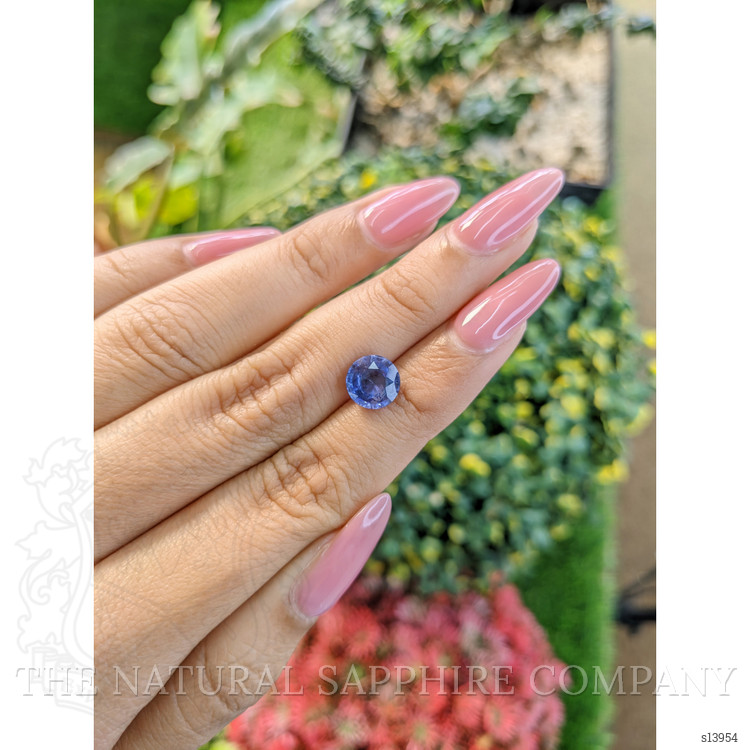 2.58 Ct. Blue Sapphire from Ceylon (Sri Lanka)
