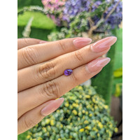 0.91 Ct. Purple Sapphire from Ceylon (Sri Lanka) Life Style
