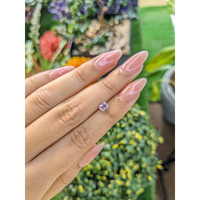 0.68 Ct. Purple Sapphire from Ceylon (Sri Lanka) Life Style