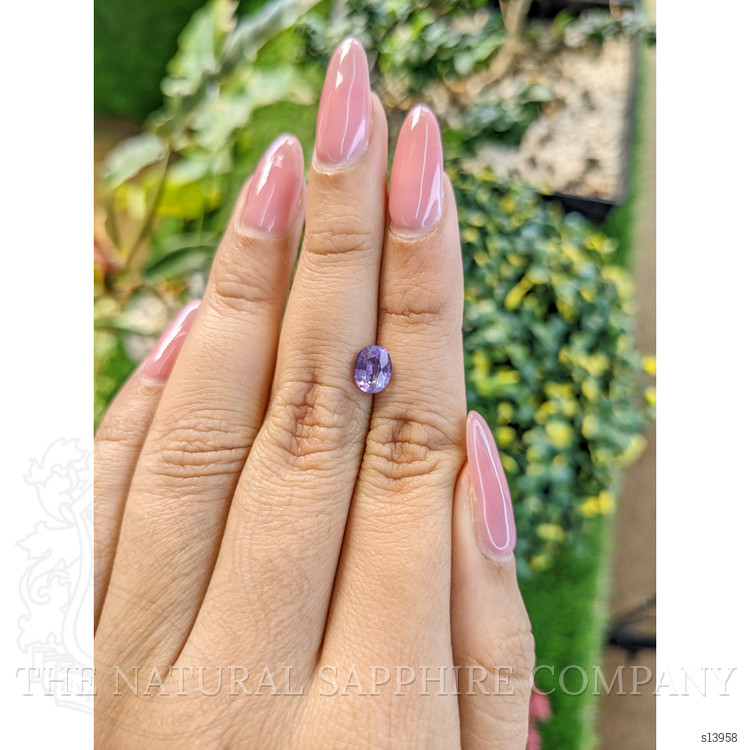 1.07 Ct. Violet Sapphire from Ceylon (Sri Lanka)