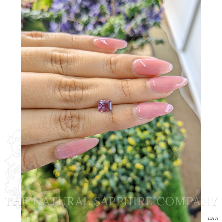 1.04 Ct. Purple Sapphire from Ceylon (Sri Lanka)