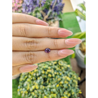 0.98 Ct. Pinkish Purple Sapphire from Ceylon (Sri Lanka) Life Style