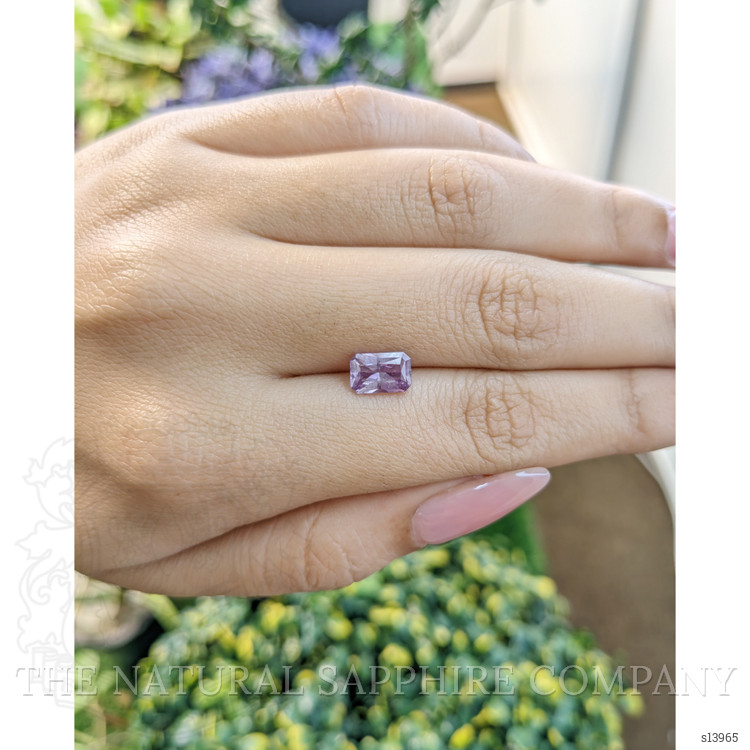 1.40 Ct. Purple Sapphire from Ceylon (Sri Lanka)