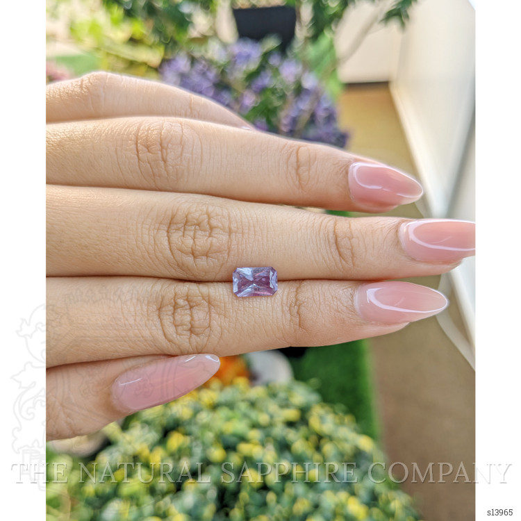 1.40 Ct. Purple Sapphire from Ceylon (Sri Lanka)