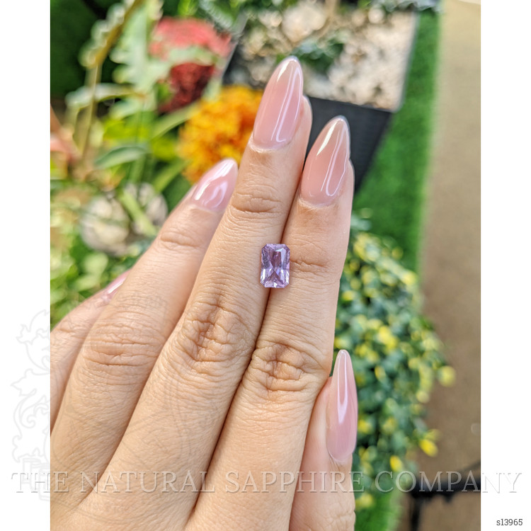 1.40 Ct. Purple Sapphire from Ceylon (Sri Lanka)