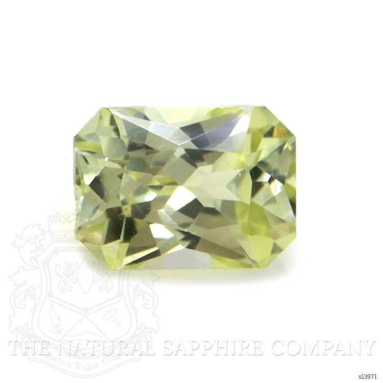 0.97 Ct. Green Sapphire from Ceylon (Sri Lanka)