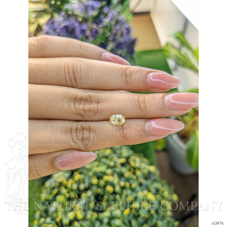 1.04 Ct. Yellow Sapphire from Ceylon (Sri Lanka)
