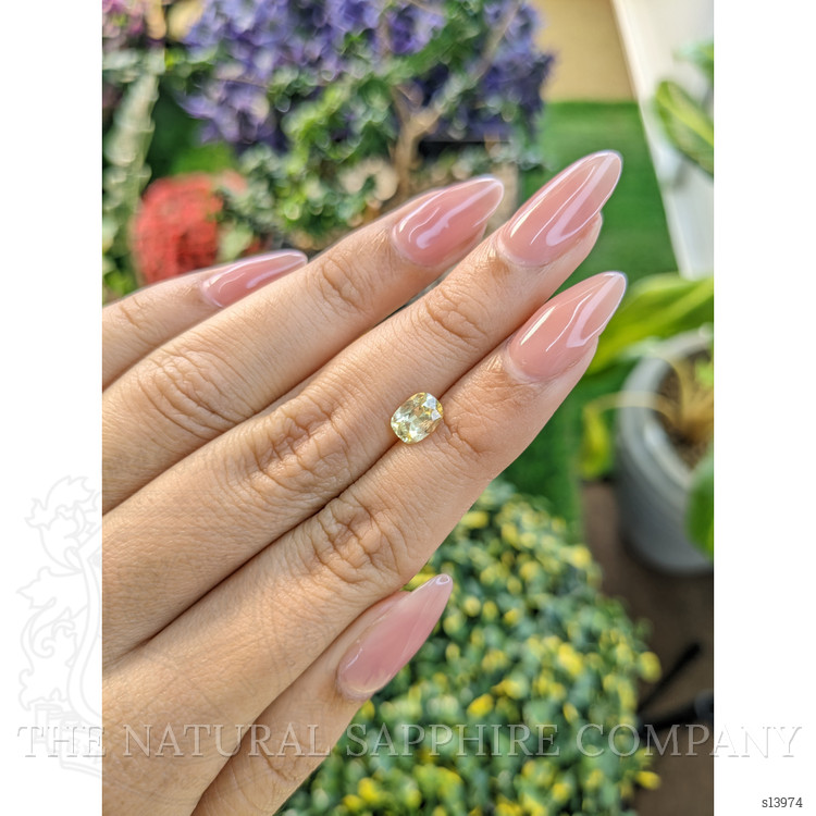1.04 Ct. Yellow Sapphire from Ceylon (Sri Lanka)