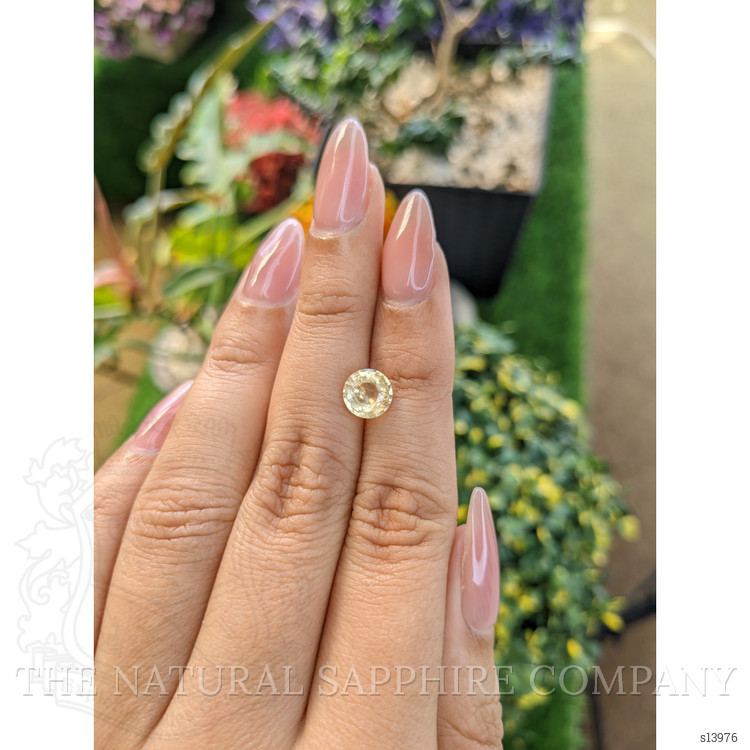 1.62 Ct. Peach Sapphire from Ceylon (Sri Lanka)