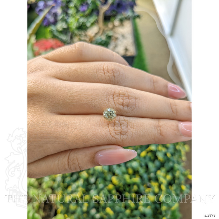 1.77 Ct. Yellow Sapphire from Ceylon (Sri Lanka)