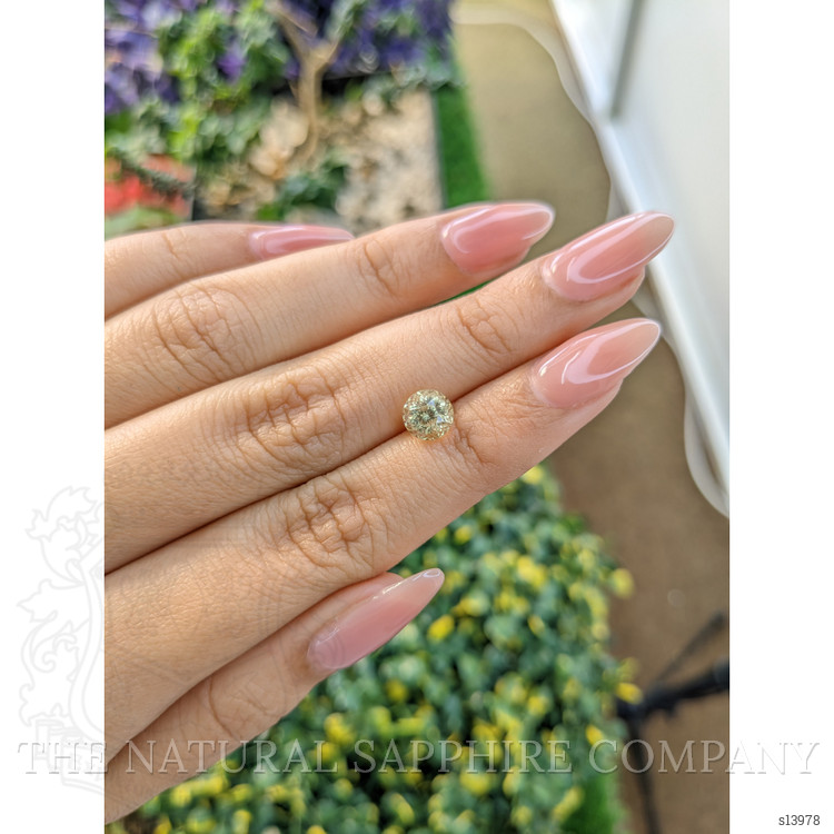 1.77 Ct. Yellow Sapphire from Ceylon (Sri Lanka)