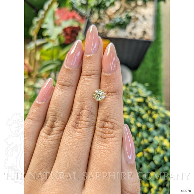1.77 Ct. Yellow Sapphire from Ceylon (Sri Lanka)