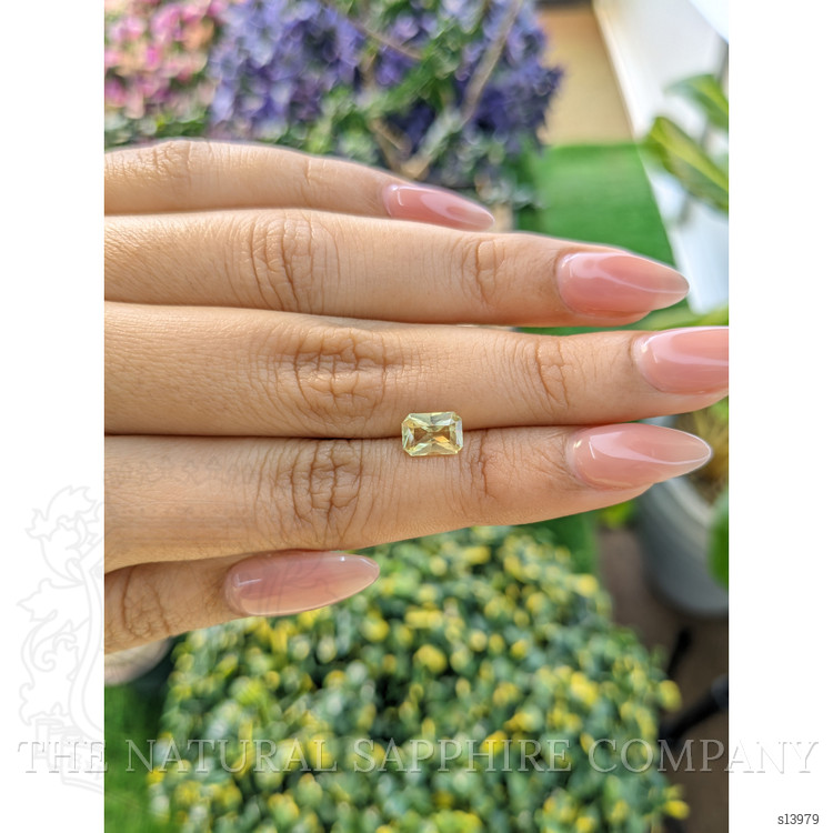 1.44 Ct. Yellow Sapphire from Ceylon (Sri Lanka)