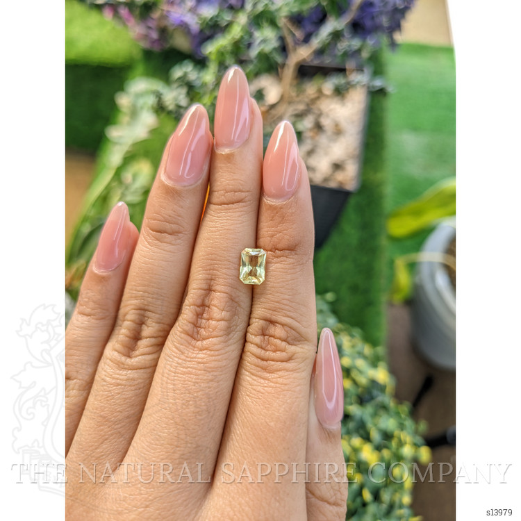 1.44 Ct. Yellow Sapphire from Ceylon (Sri Lanka)