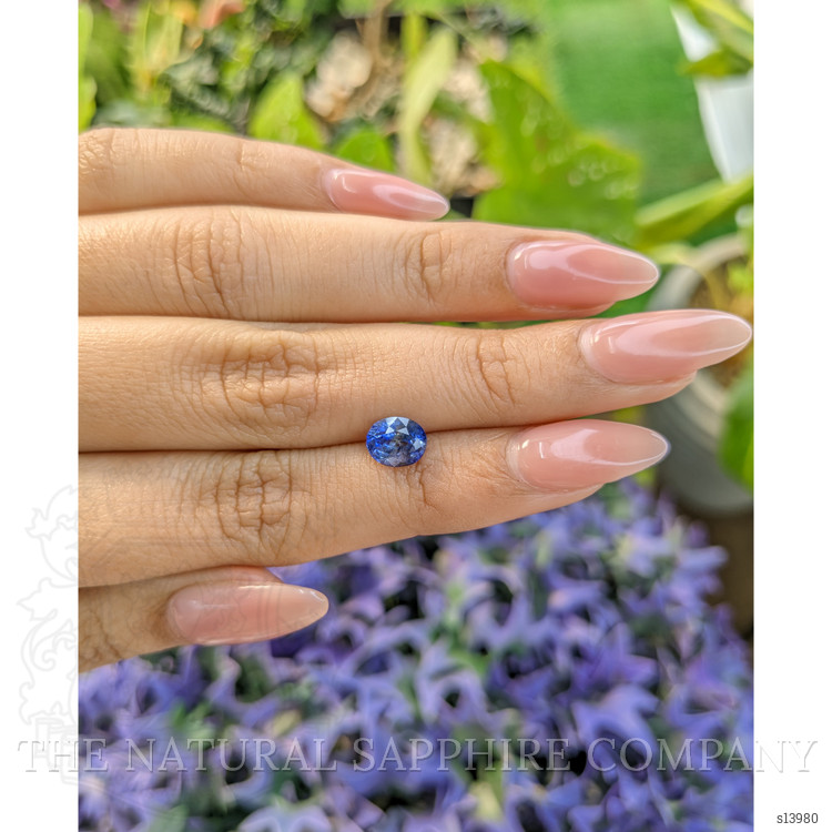 1.64 Ct. Bi Color Sapphire from Ceylon (Sri Lanka)