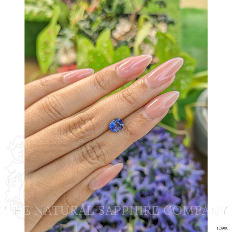 1.64 Ct. Bi Color Sapphire from Ceylon (Sri Lanka)