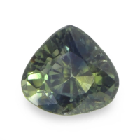 1.15 Ct. Bluish Green Sapphire from Madagascar Video