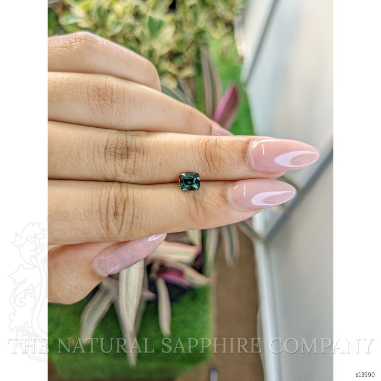 1.14 Ct. Bluish Green Sapphire from Madagascar