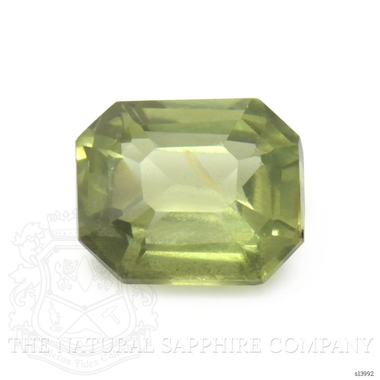 1.23 Ct. Yellowish Green Sapphire from Madagascar