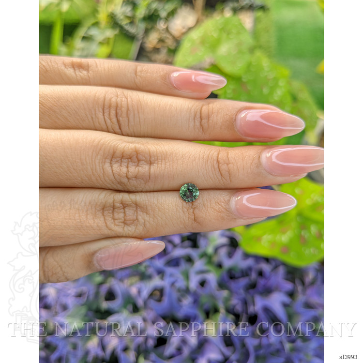 0.99 Ct. Green Sapphire from Madagascar
