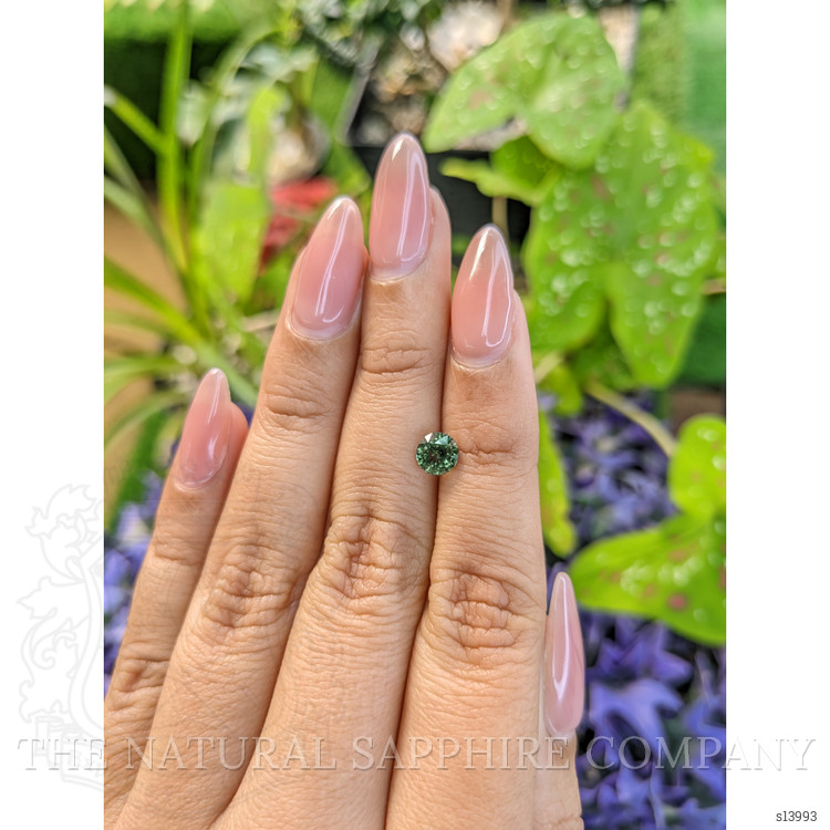 0.99 Ct. Green Sapphire from Madagascar