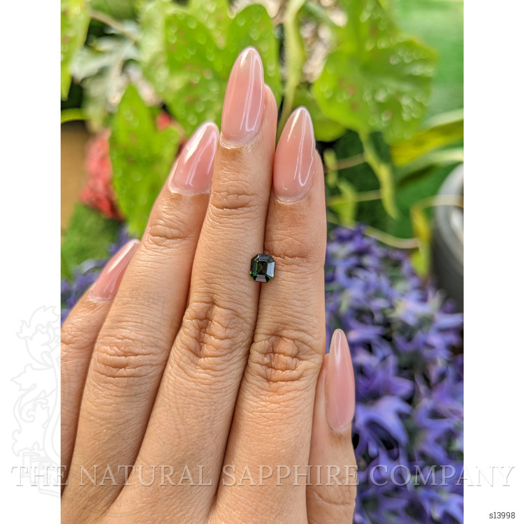 0.82 Ct. Green Sapphire from Madagascar