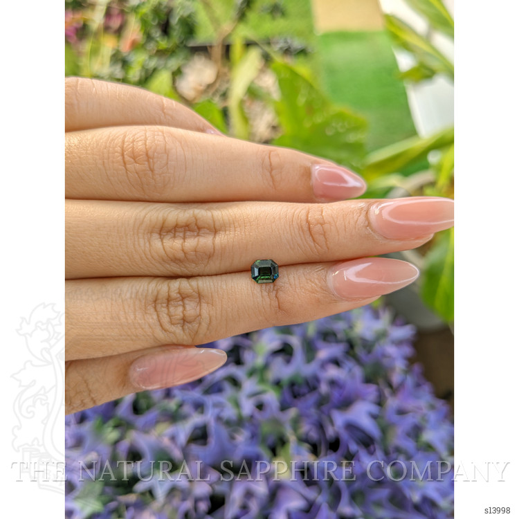 0.82 Ct. Green Sapphire from Madagascar