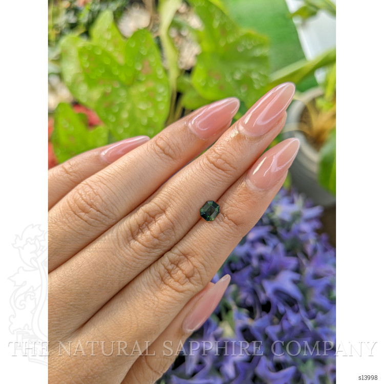 0.82 Ct. Green Sapphire from Madagascar