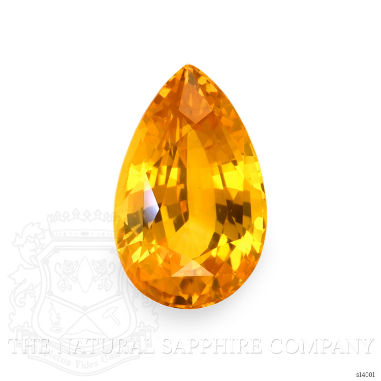 3.66 Ct. Yellow Sapphire from Ceylon (Sri Lanka)