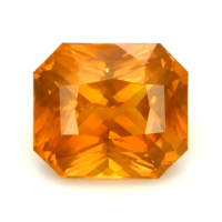 4.30 Ct. Orange Sapphire from Ceylon (Sri Lanka) Video
