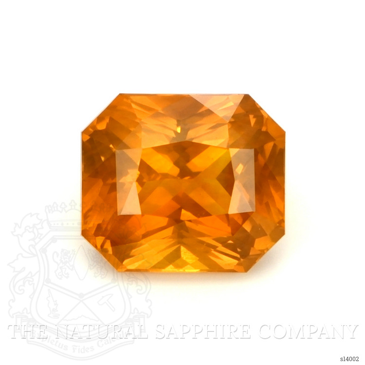 4.30 Ct. Orange Sapphire from Ceylon (Sri Lanka)