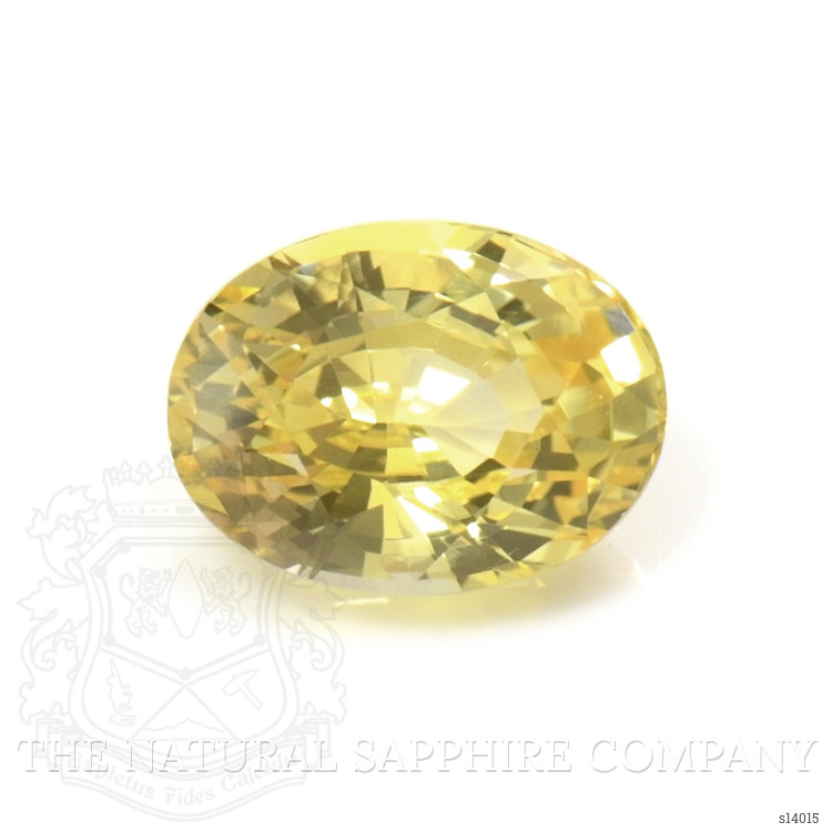 1.65 Ct. Yellow Sapphire from Ceylon (Sri Lanka)