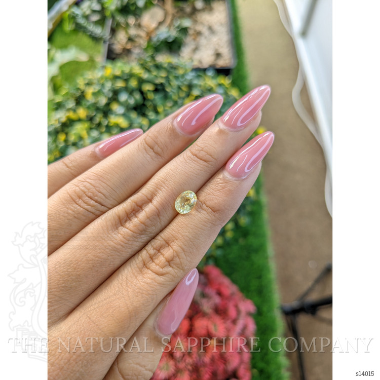 1.65 Ct. Yellow Sapphire from Ceylon (Sri Lanka)