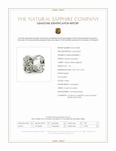 1.18 Ct. Yellow Sapphire from Ceylon (Sri Lanka) Scan Report