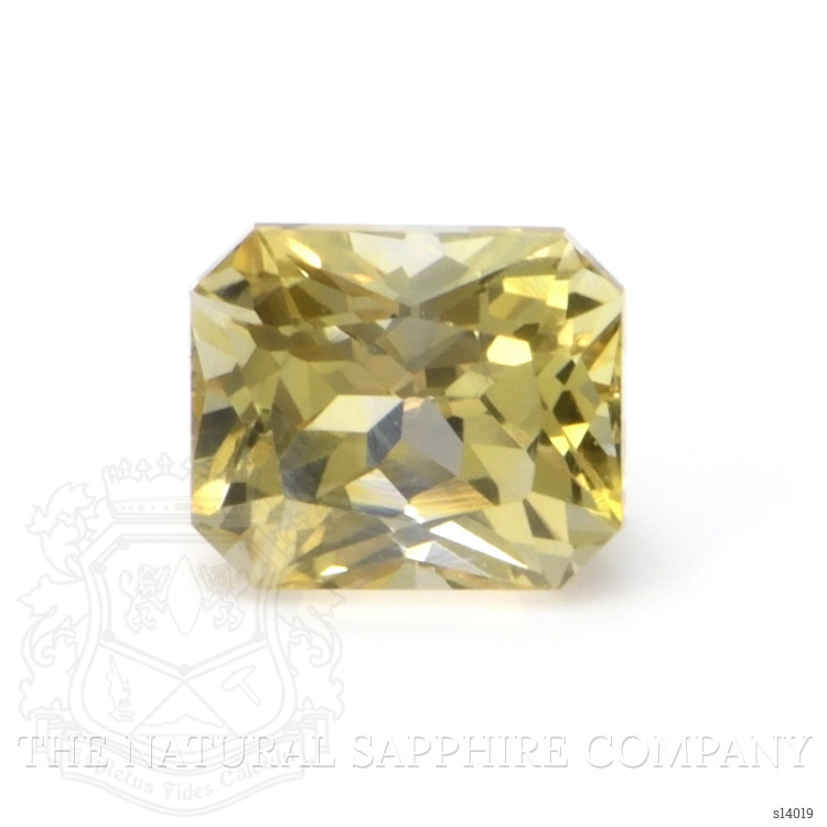 0.89 Ct. Yellow Sapphire from Ceylon (Sri Lanka)