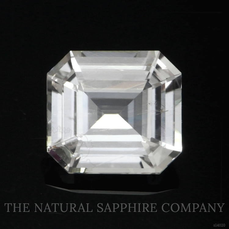 1.23 Ct. White Sapphire from Ceylon (Sri Lanka)