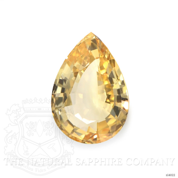 1.87 Ct. Yellow Sapphire from Ceylon (Sri Lanka)