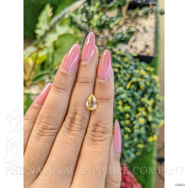 1.87 Ct. Yellow Sapphire from Ceylon (Sri Lanka)