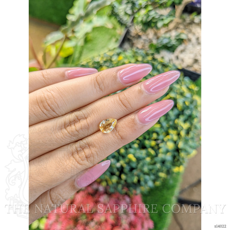 1.87 Ct. Yellow Sapphire from Ceylon (Sri Lanka)