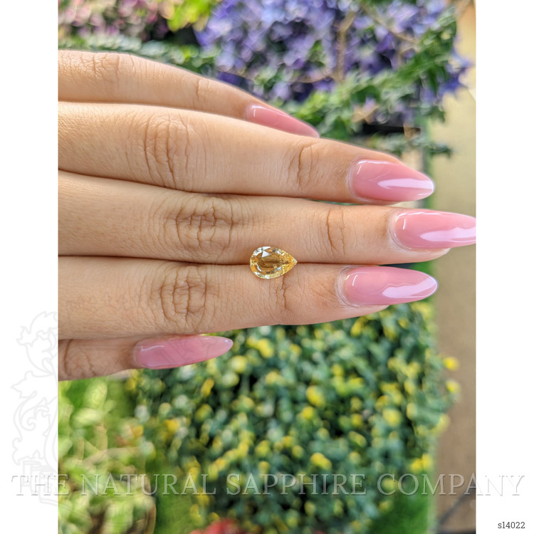 1.87 Ct. Yellow Sapphire from Ceylon (Sri Lanka)