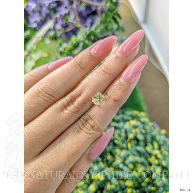 2.10 Ct. Yellow Sapphire from Ceylon (Sri Lanka)