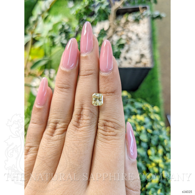 2.10 Ct. Yellow Sapphire from Ceylon (Sri Lanka)