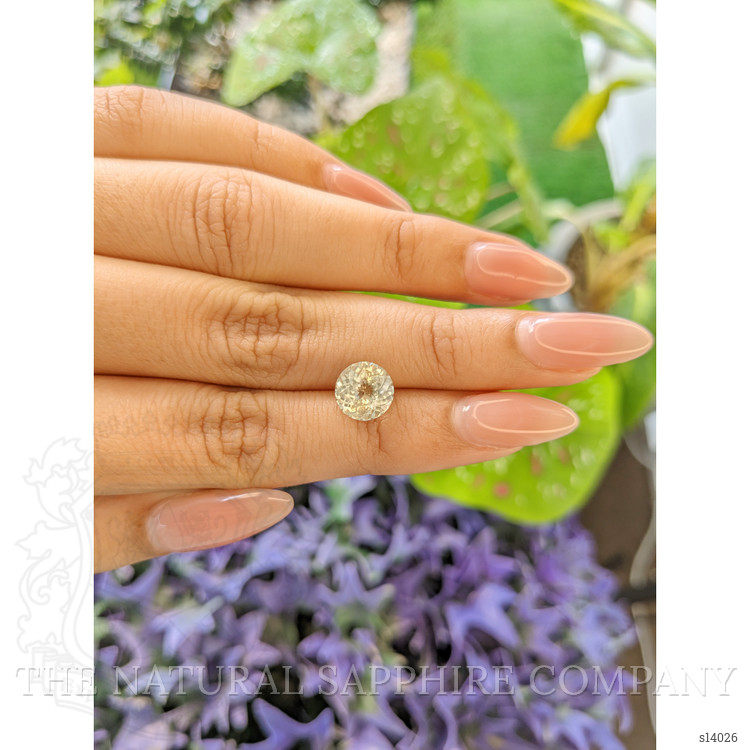 2.60 Ct. Yellow Sapphire from Ceylon (Sri Lanka)