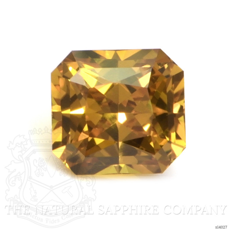 1.20 Ct. Yellowish Orange Sapphire from Ceylon (Sri Lanka)