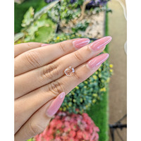 1.70 Ct. Peach Sapphire from Ceylon (Sri Lanka) Life Style