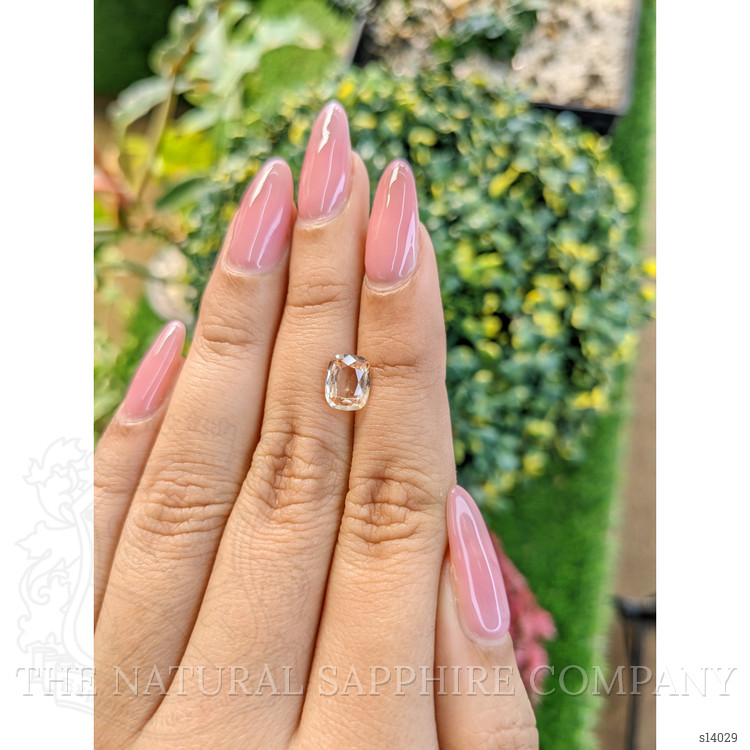 1.70 Ct. Peach Sapphire from Ceylon (Sri Lanka)