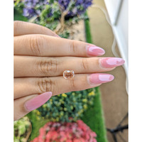 1.70 Ct. Peach Sapphire from Ceylon (Sri Lanka) Life Style