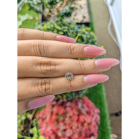1.21 Ct. Peach Sapphire from Ceylon (Sri Lanka) Life Style