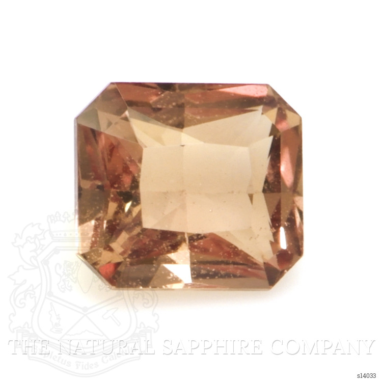 1.12 Ct. Orangish Brown Sapphire from Ceylon (Sri Lanka)