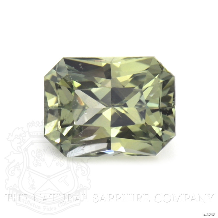1.30 Ct. Yellowish Green Sapphire from Ceylon (Sri Lanka)